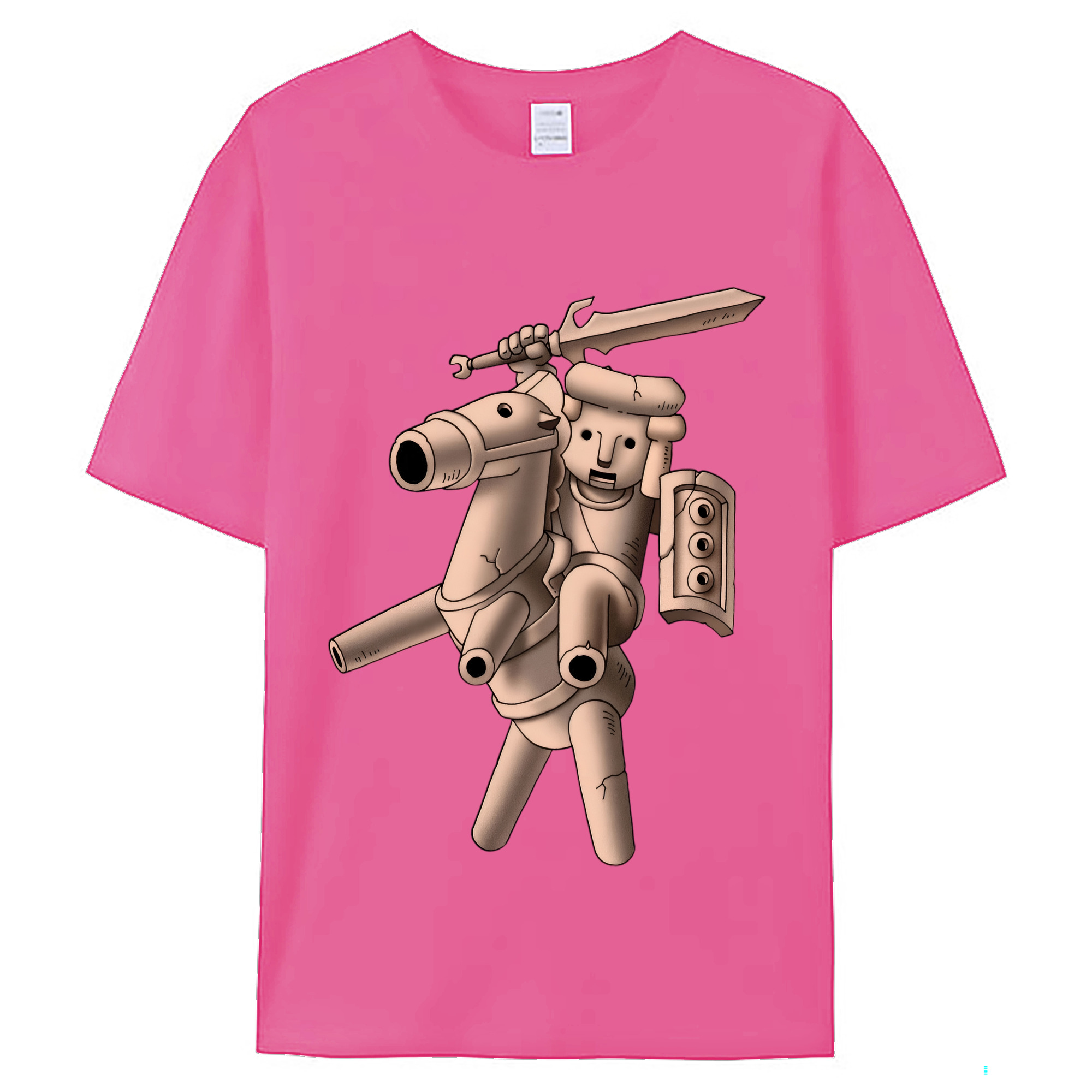 （画像用） ドラゴンクエスト Doragon Kuesuto Dragon Quest レディースカジュアルプリントTシャツ（綿100％）